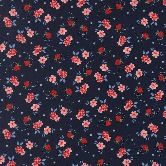 Blossom Jubilee Nightfall fabric