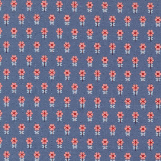 Blossom Jubilee Sky fabric