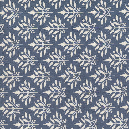 Larkspur and Linen Cornflower fabric