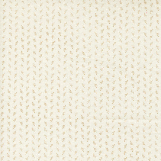 Larkspur and Linen Daisy Linen fabric