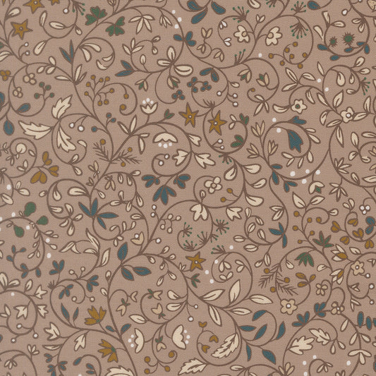 Midnight Fleur Luster fabric