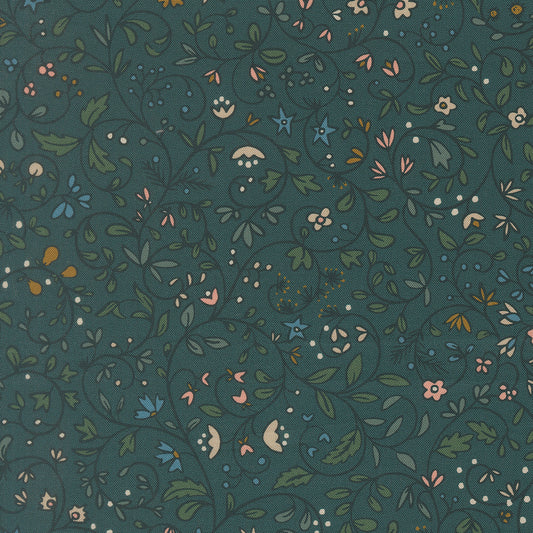 Midnight Fleur Twilight fabric