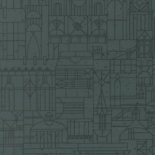 Midnight Fleur Dusk fabric