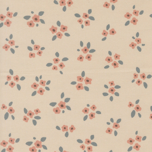 Midnight Fleur Smoke fabric