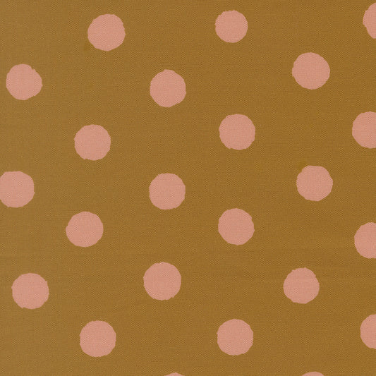 Midnight Fleur Golden fabric