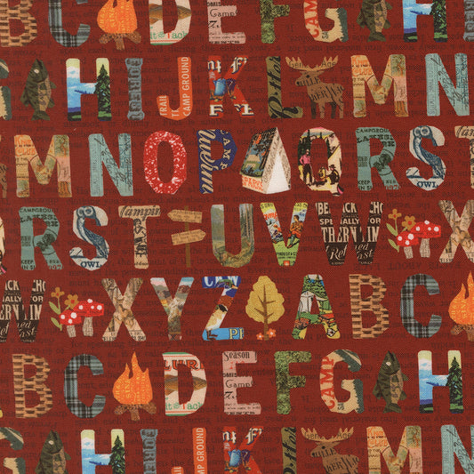 Paper Trails Campfire fabric