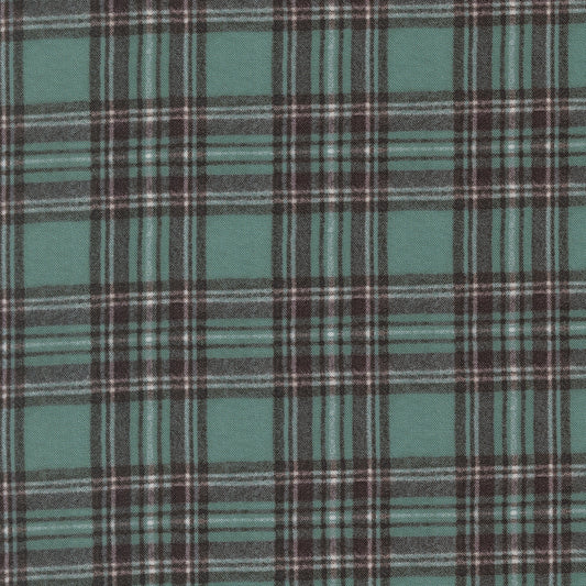 Paper Trails Pond fabric