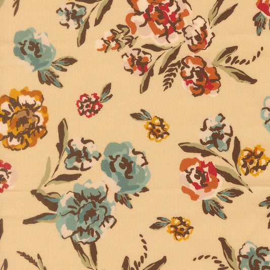 Flora Thread Almond fabric