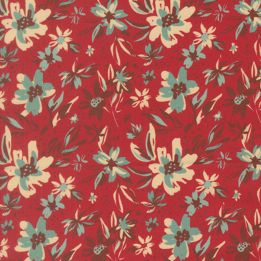 Flora Thread Brick fabric
