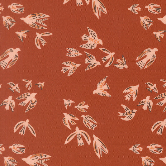 Flora Thread Spice fabric