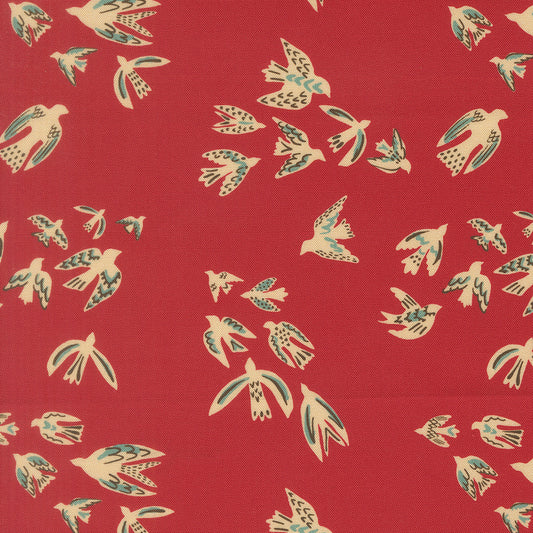 Flora Thread Brick fabric