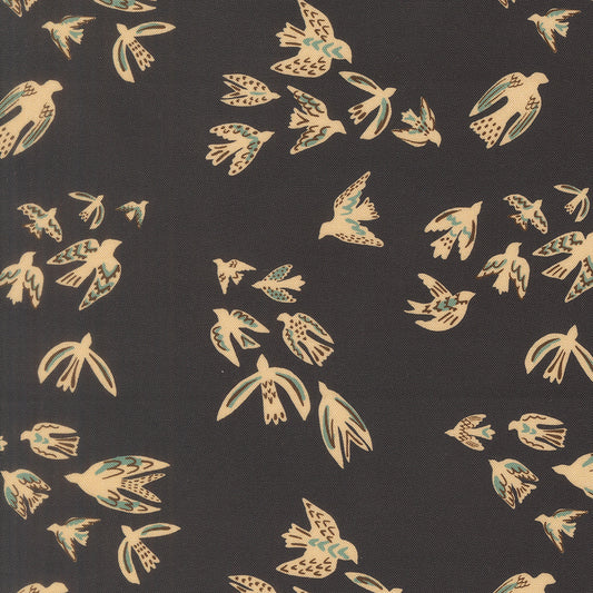 Flora Thread Midnight fabric