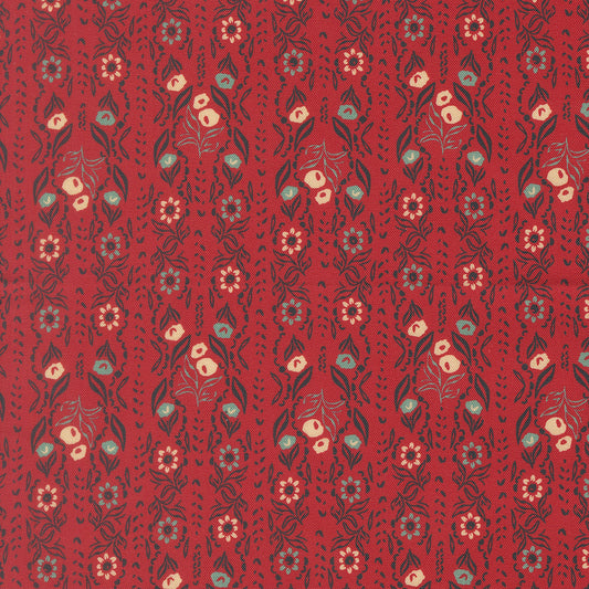 Flora Thread Brick fabric