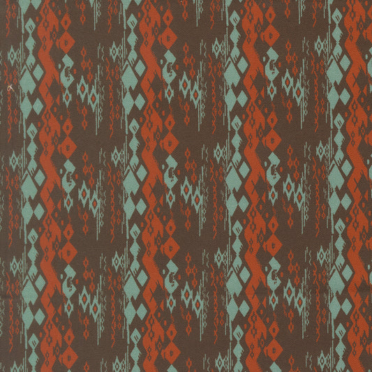 Flora Thread Coffee fabric