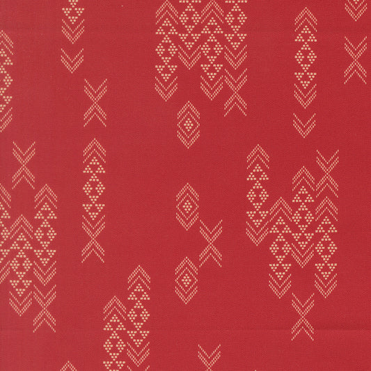 Flora Thread Brick fabric
