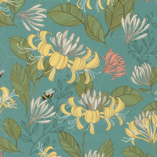 Pollinators Pond fabric