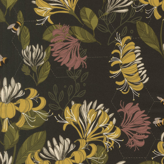 Pollinators Onyx fabric