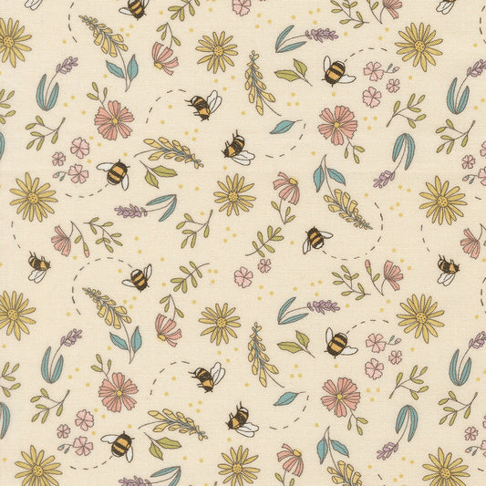 Pollinators Cloud fabric
