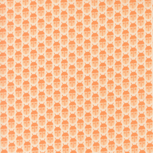 Popcorn Peach fabric