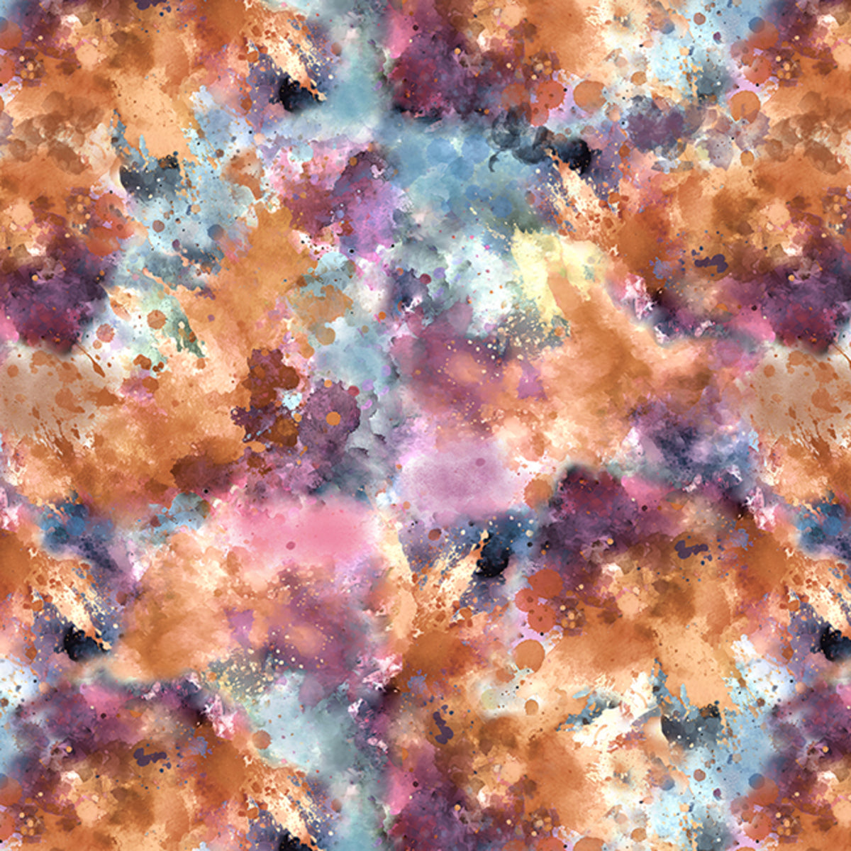 Brushed in Nature Cloudy Texture Rust fabric