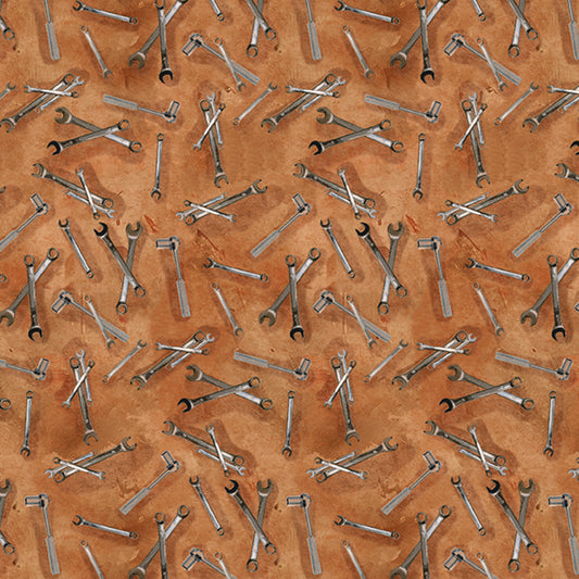 Rider's Club Tool Toss Rust fabric