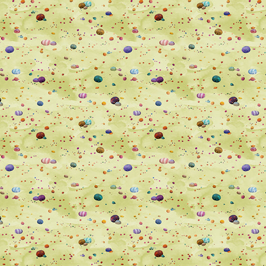 Herding Cats Landscaping Garden Stones Pistachio fabric
