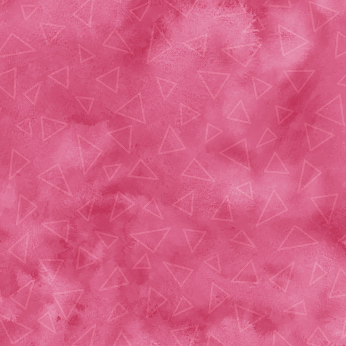 Herding Cats Landscaping Watercolor Texture Triangle Fushia fabric
