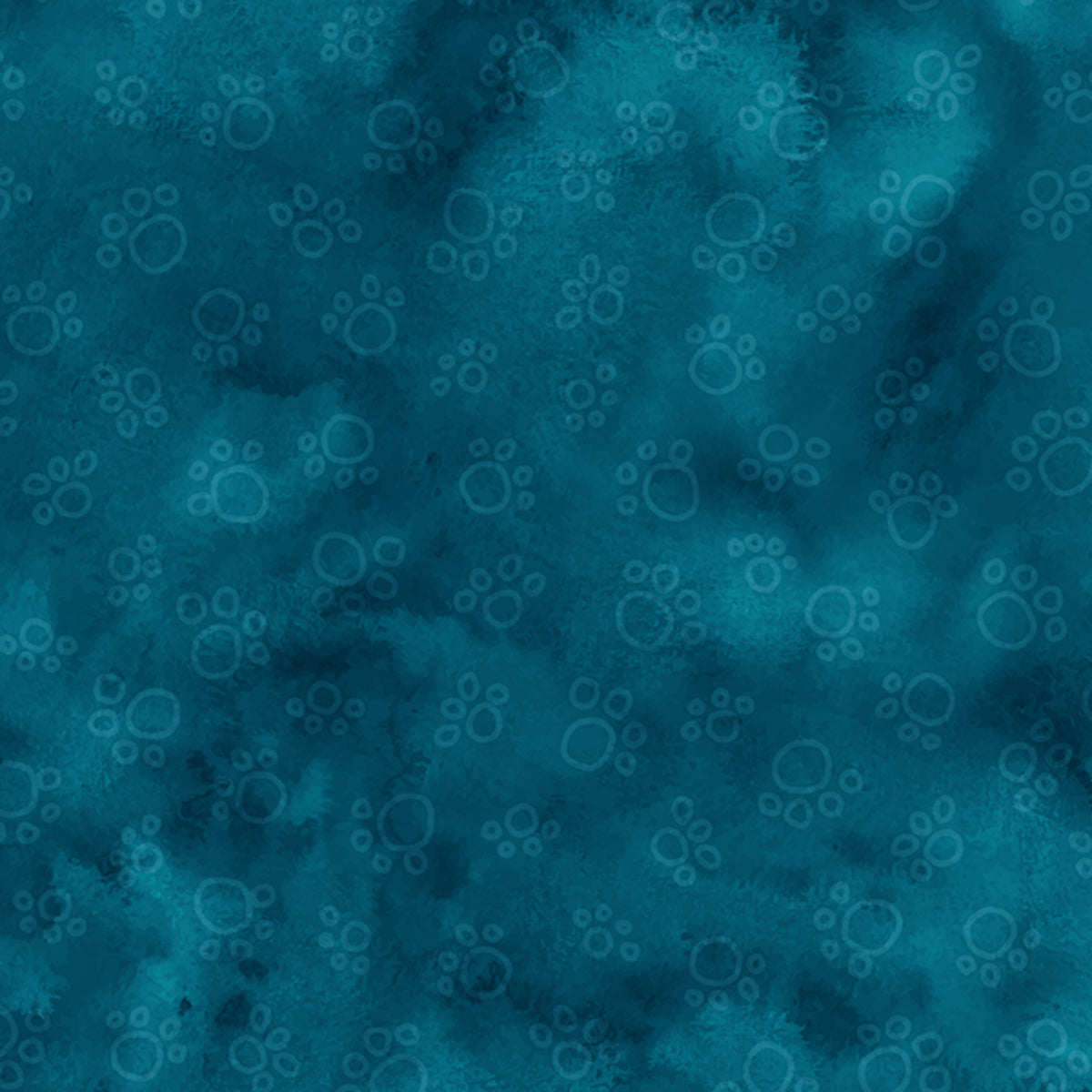 Herding Cats Landscaping Watercolor Texture Paw Peacock fabric