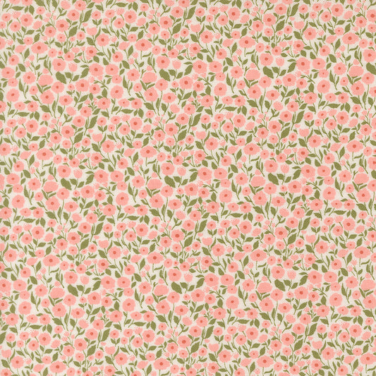 Garden Glam Cream fabric