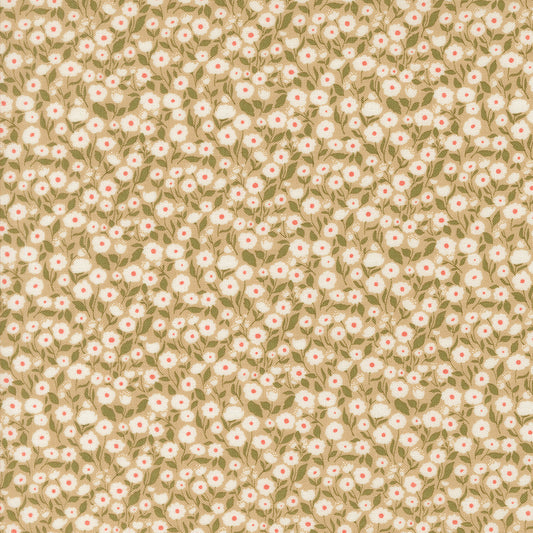 Garden Glam Oatmeal fabric