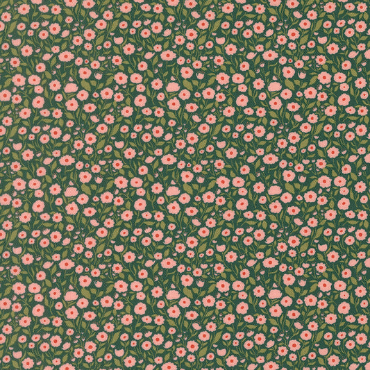 Garden Glam Teal fabric
