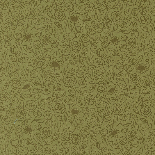 Garden Glam Grass fabric
