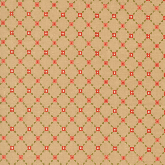 Garden Glam Oatmeal fabric