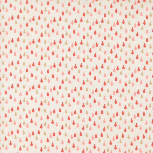 Garden Glam Cream fabric