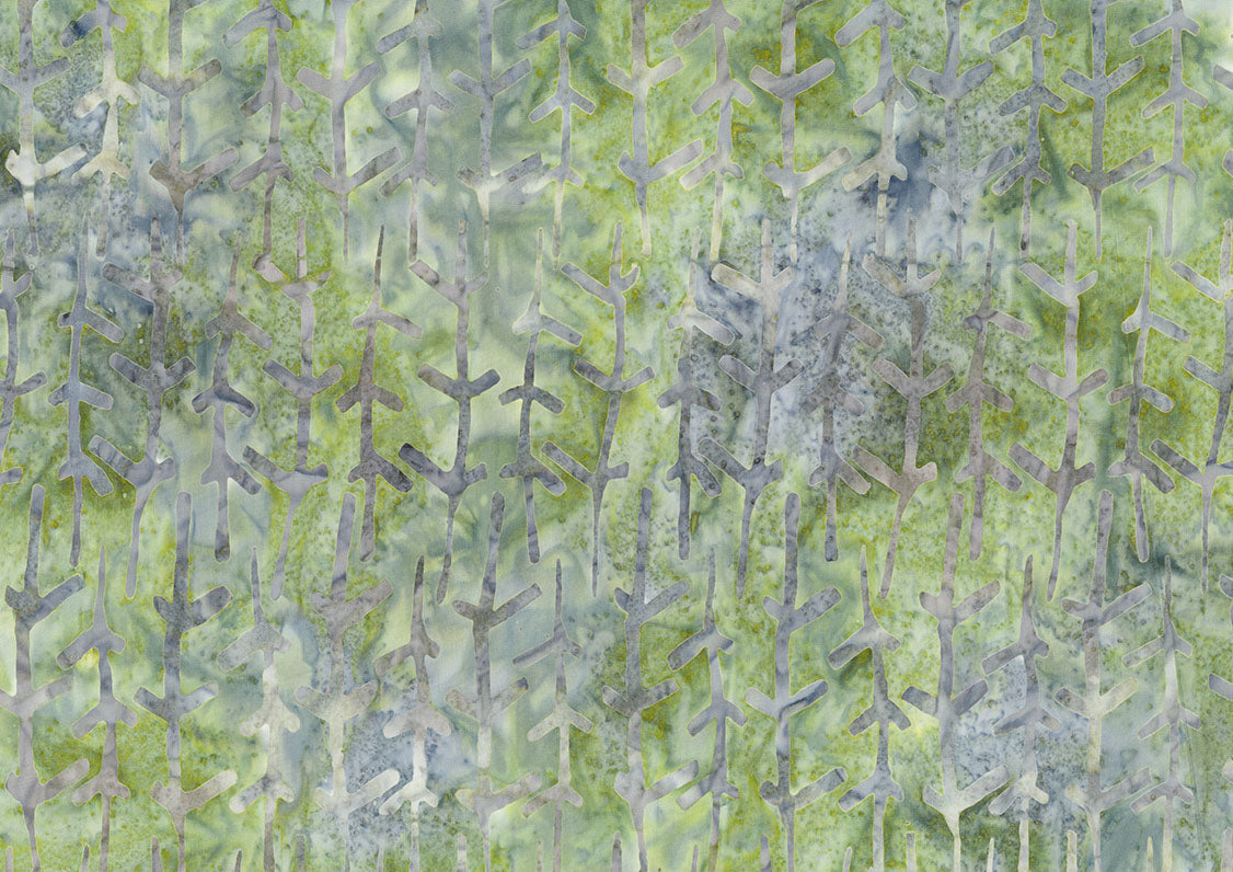 Woodblock - Twig Row - Smoke