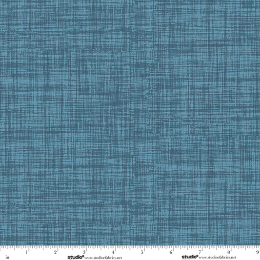 Bar Harbor Bar Harbor Plaid Texture - Denim by Chelsea DesignWorks
