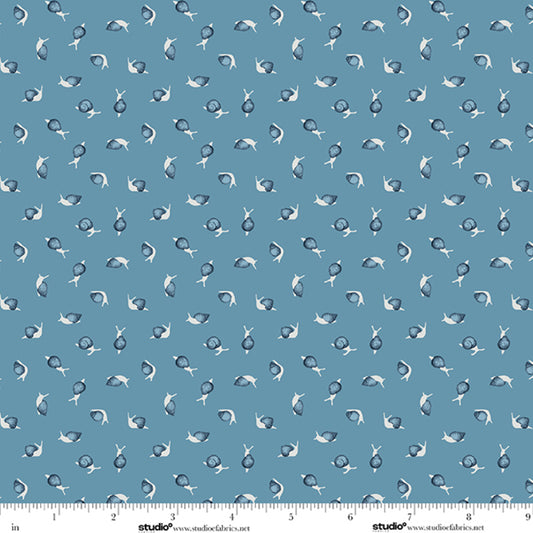 Bar Harbor Bar Harbor Small Ditsy - Denim by Chelsea DesignWorks