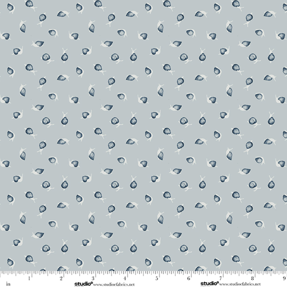 Bar Harbor Bar Harbor Small Ditsy - Gray/Blue by Chelsea DesignWorks