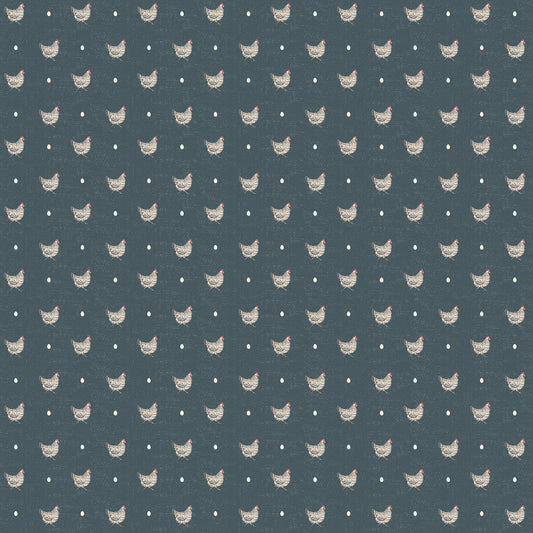 PREORDER Country Comforts Hens - Blue