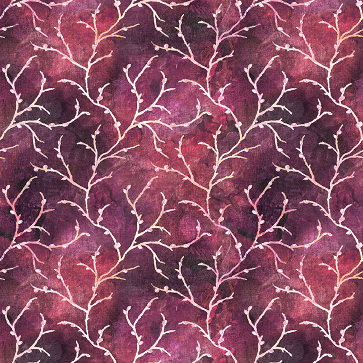 Rosé All Day Rosé All Day Budding Branches - Cranberry by Funny Girl