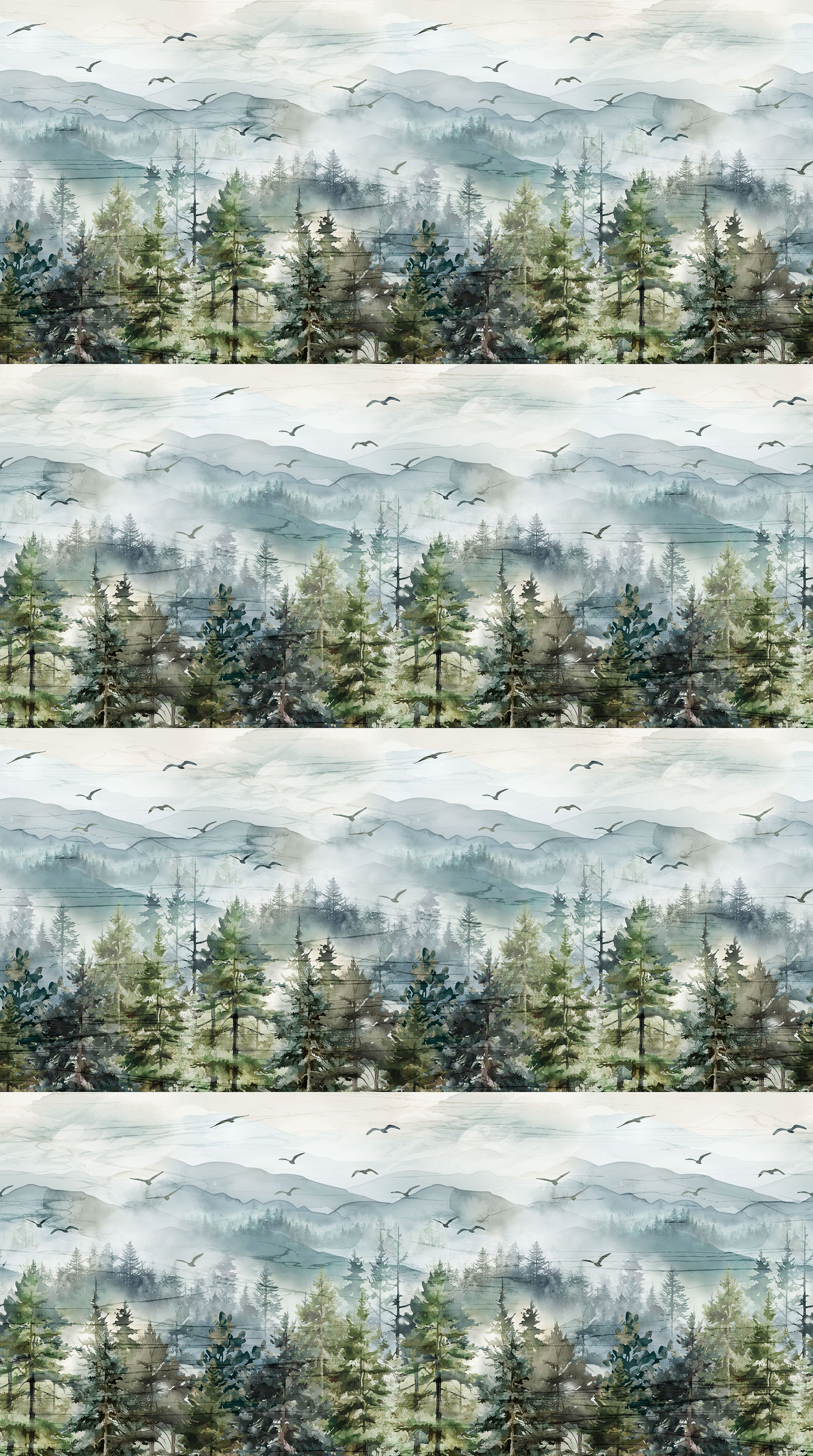 Altitude - Border Stripe - Blue Multi