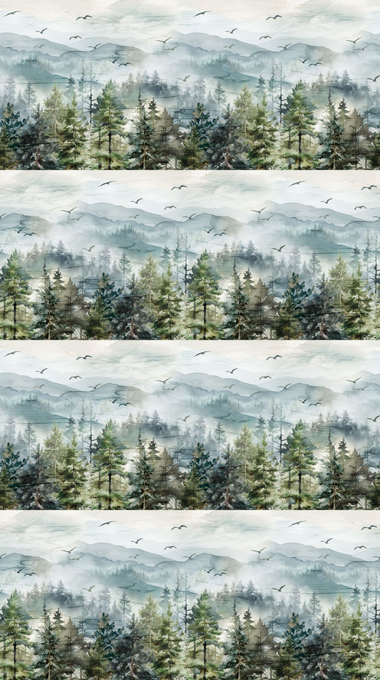 Altitude - Border Stripe - Blue Multi