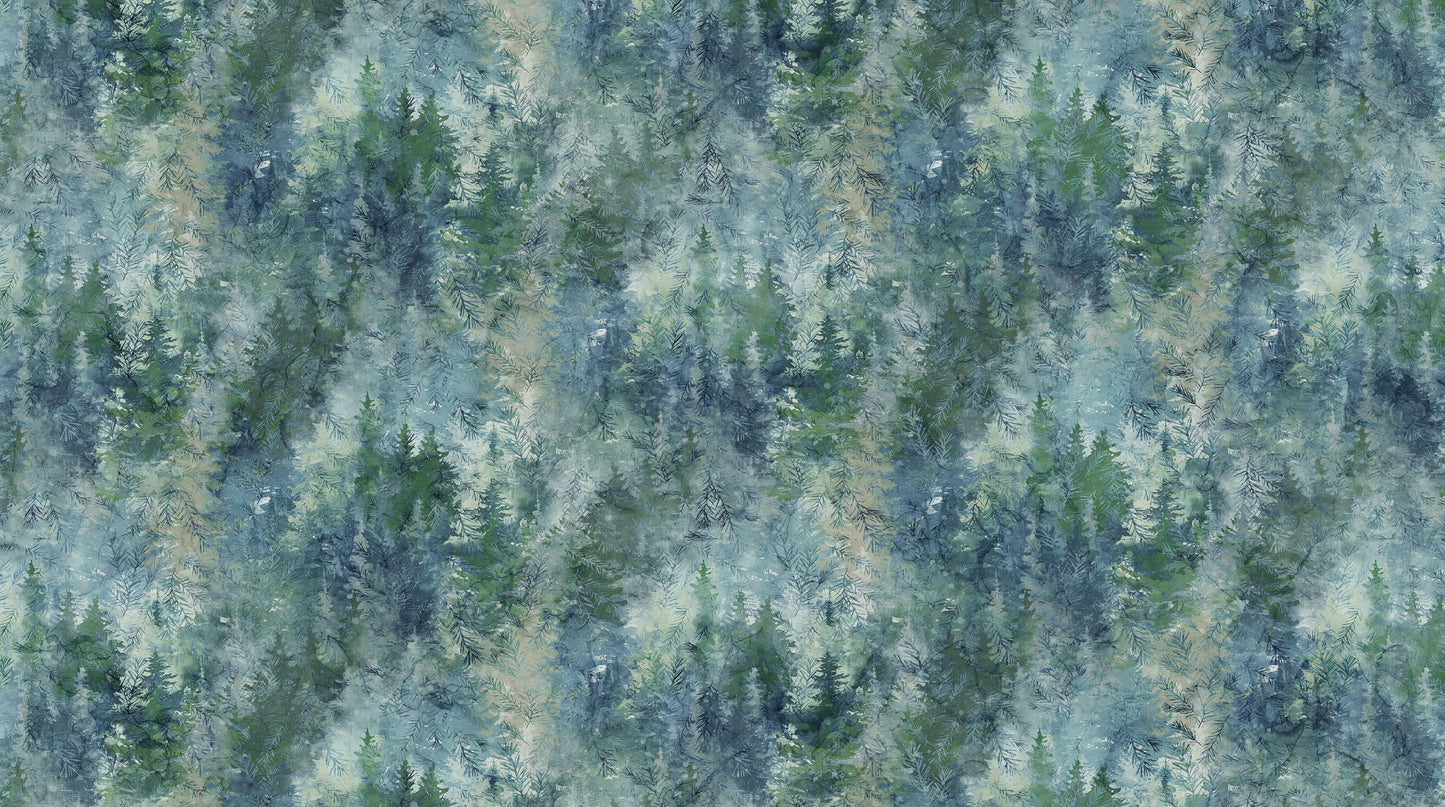 Altitude - Multi Trees - Blue Multi