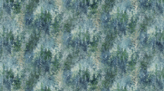 Altitude - Multi Trees - Blue Multi