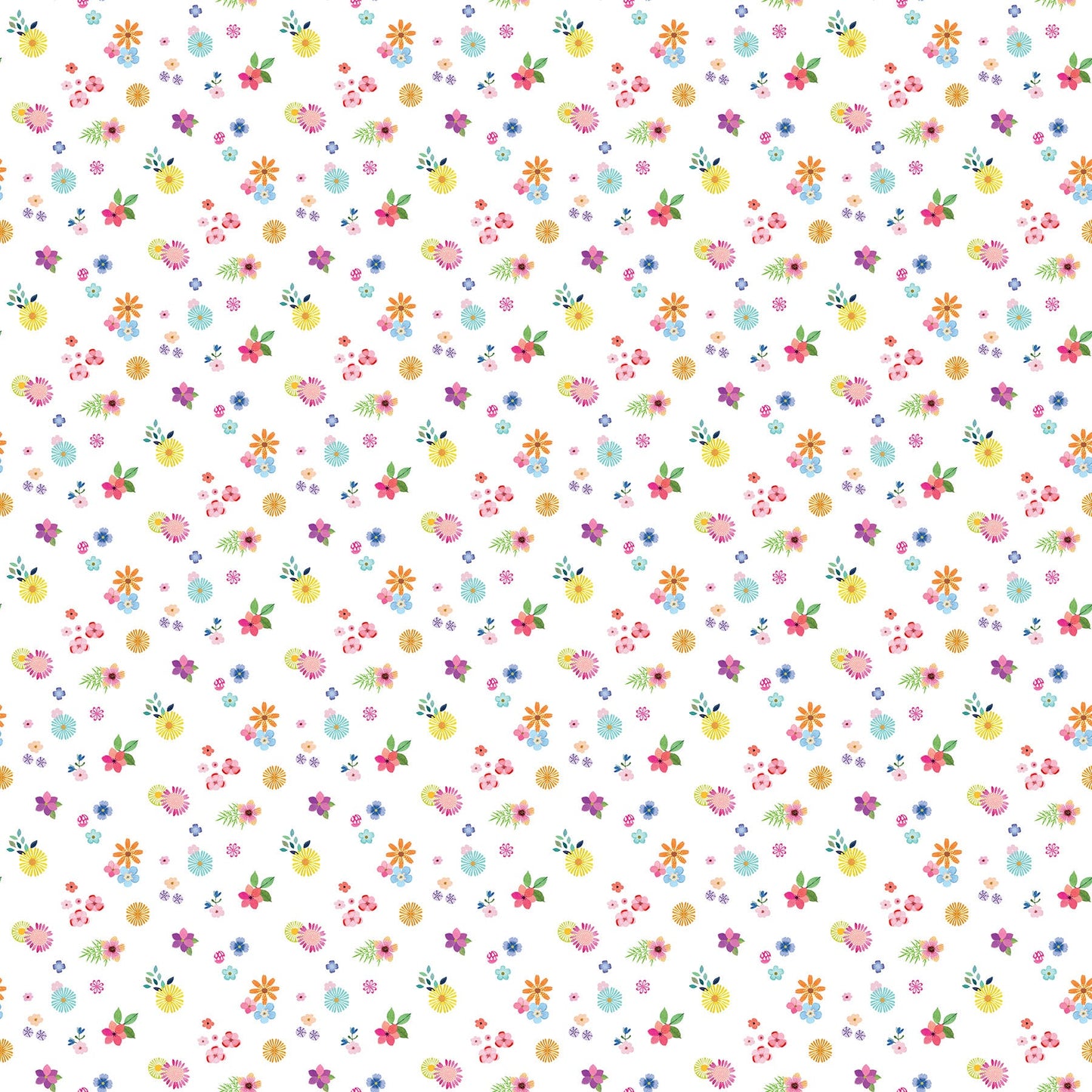 My Cup Of Tea - Mini Floral - White Multi