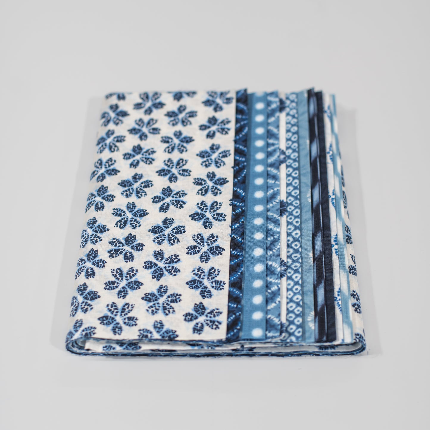 Shibori Blues Precut Strips