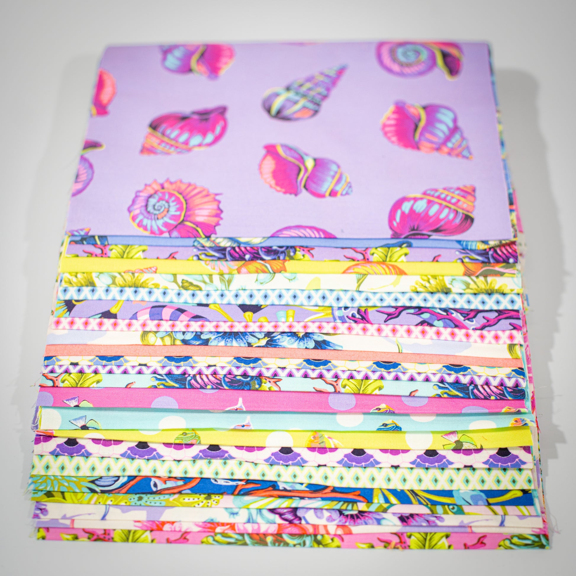 Coral Reef Tula Pink Precut Strips