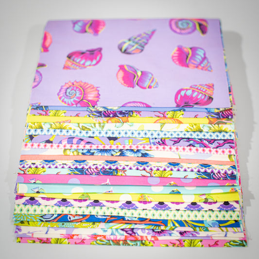 Coral Reef Tula Pink Precut Strips