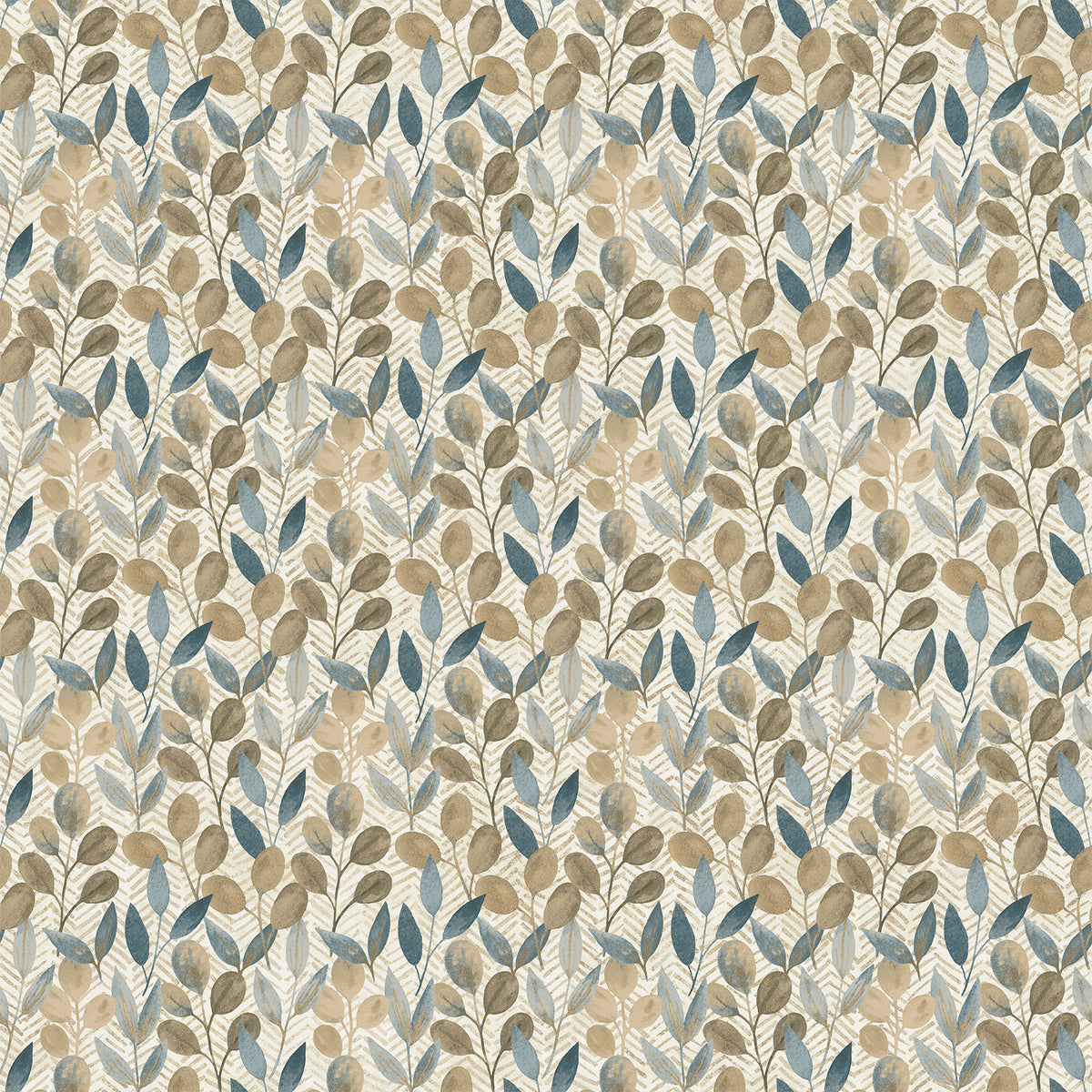Pussy Willows Leaves - Cream