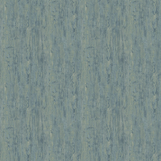 Pussy Willows Woodgrain - Dark Wedgwood